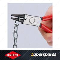 Knipex Round Nose Plier - 140mm for Bending Wire Loops Plastic Coated Handles