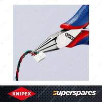 Knipex Elec Plier - 115mm with Half-round Jaws & Multi-component Grips Handle