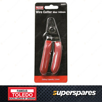 Toledo Electrical Wire Cutter Mini 140mm Overall Length PVC dipped handle