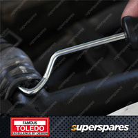 Toledo Hose Remover Set 2 pcs - 200mm with Ergonomic Moulded Plastic Handle