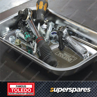 Toledo Magnetic Storage Tray - Rectangular 240 x 140 mm Depth 30mm