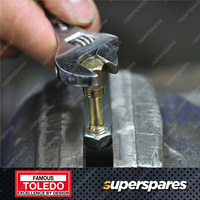 Toledo Thread Restoring Set 15 pcs - Metric Incl Thread File Thread Tap and Dies