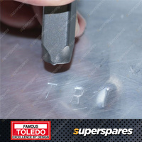 Toledo Letter Punch Set 27 pcs - Character Size 3mm 1/8" Long Shank Design