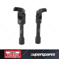 Toledo Diesel Injector Wrench Set - Square Drive 3/8" Flexible Head