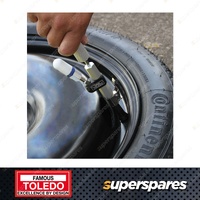 Toledo Tyre Valve Remover - Professional Eliminates Injury Risk Quick Inflation
