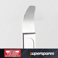 Toledo Dual End Wedge 210mm - Steel Straight & Curved Edge Slim Taper Tips