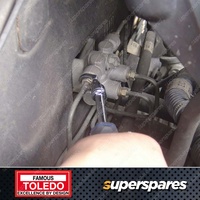 Toledo Crowfoot Wrench Set 3/8" Square Drive - Metric Flexible Flared