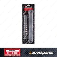 Toledo Ratchet Extension Drive Bar - Features 8mm-17mm Low Profile Sockets