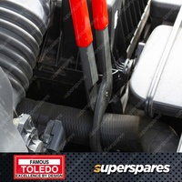 Toledo 350mm Pass Through Hose Clamp Pliers - Waffle Jaw Groove Design