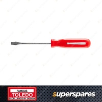 Toledo Flat Blade Pocket Screwdriver - Features Handy Steel Pocket Clip