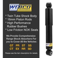 Rear Webco HD Pro Shock Absorbers King Springs for LANDROVER DISCOVERY 99-02