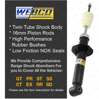 Rear Ultra Low Shock Absorbers King Coil Springs for Holden Commodore VF Wagon