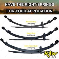 2 Inch Lift Kit Diff Drop Lovells Springs RAW Leaf for Foton Tunland 12-on