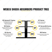 Front Shock Absorbers Strut Mount Bearing Kit for Subaru Outback BP Wagon 03-09