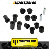Whiteline Rear Spring Bushing Kit for Isuzu D-Max TF 2WD 4WD 2020-on