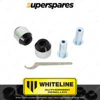 Whiteline Front Radius Arm Lower Bush Kit Double Offset for Kia Stinger CK 17-On