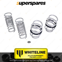 Whiteline Front and Rear Coil Springs - Lowered for Subaru WRX VB Sedan 22-on