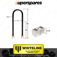 Whiteline Lowering block kit KLB105-25 for UNIVERSAL PRODUCTS Premium Quality