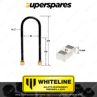 Whiteline Lowering block kit KLB109-15 for UNIVERSAL PRODUCTS Premium Quality