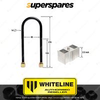 Whiteline Lowering block kit KLB109-25 for UNIVERSAL PRODUCTS Premium Quality