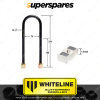 Whiteline Lowering block kit KLB111-15 for UNIVERSAL PRODUCTS Premium Quality