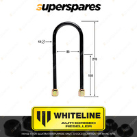 Whiteline U Bolts KUB106 for UNIVERSAL PRODUCTS ID=85 L=270 Premium Quality