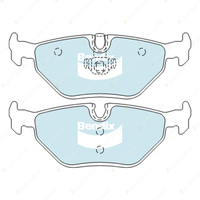 8Pcs Front + Rear Bendix Euro Brake Pads Set for BMW 3 E36 E46 Z4 E85 E86