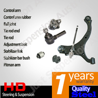 10 Tie Rod Ends Ball Joints Idler Pitman Arm for Mitsubishi Pajero NL 1991-2000