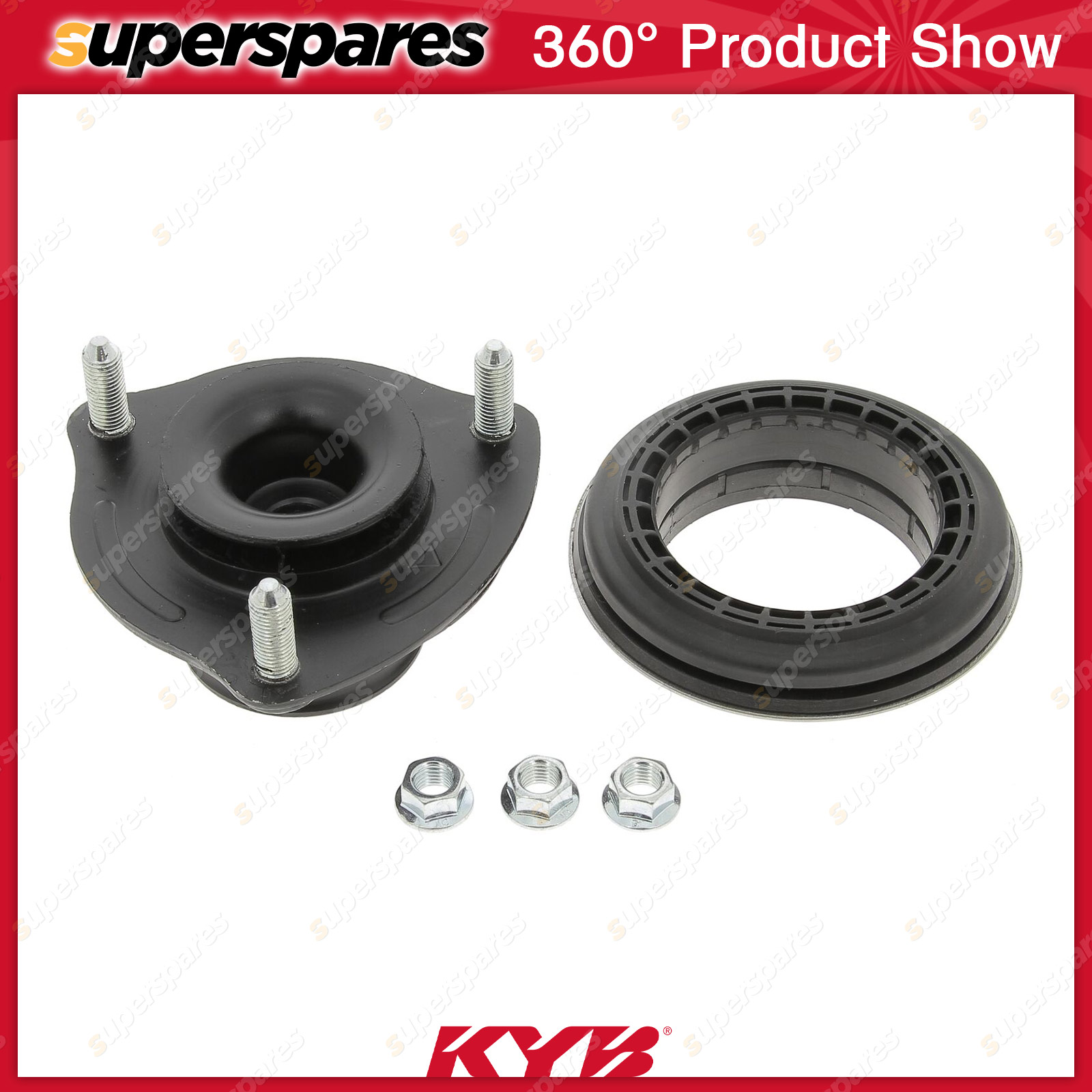 2x KYB Front Strut Top Mounts for Honda Civic FB2 FB3 FD1 FD2 FD3 I4 Sedan