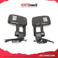 2 x Door Mirrors with Electric Signal Light On Cover for VW Amarok 2009-2023