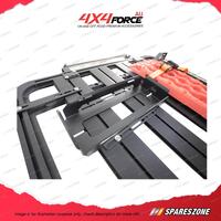 135x125cm Roof Rack Flat Platform Kit Awning Recovery Board Brackets for LDV T60