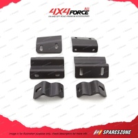 144x118x12cm AeroForce Aluminium Roof Rack Flat Platform for Toyota Hilux 06-on