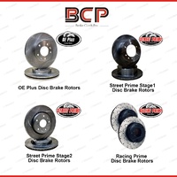 Front Pair Disc Brake Rotors for Chevrolet Corvette 88-96 BCP Brand