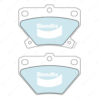 Rear Bendix GCT Brake Rotors + Pads for Toyota Corolla ZZE122 ZZE123 78mm Pad