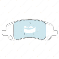 Front Bendix GCT Brake Rotors Pads for Chrysler Sebring JS 84mm Friction Length