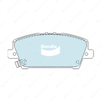 Front Bendix GCT Brake Rotors + Pads for Honda Civic FD FA 2.0L 06-12 Not Type R