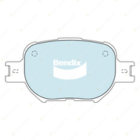 Front Bendix GCT Brake Rotors + Pads for Toyota Corolla ZZE122 JDT Aisin Caliper