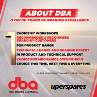 DBA Brake Upgrade Kit for Toyota Fortuner TGN166 Hilux TGN121 GUN 125 126 136 R