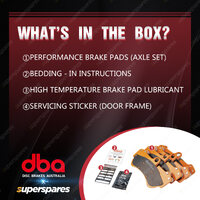 DBA Rear Street Series Disc Brake Pads for Holden Jackaroo UBS 2.2 2.3 2.6 2.8