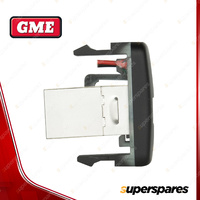 GME RJ45 Pass-Through Adaptor for Toyota Landcruiser 75 78 79 4 Runner Hiace Red