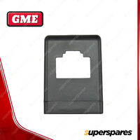 GME Black 8 Pin To 8 Pin Adaptor - Suit 8 Pin Microphone Extension Lead LE040