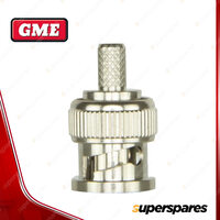 GME BNC Connector With Crimp Sleeve PL04 - To Suit RG58 Coaxial Cable