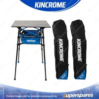 Kincrome Camp Chair & Table Combo - Include Two Chairs Steel Frames All Round