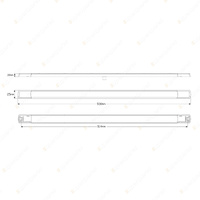 LED Autolamps Amber Rear Indicator Light Coloured Lens 12V 16 LED Lamp Blister