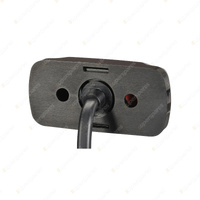 Narva MD64 LED Side Marker Lamp Red / Amber W/ Black Deflector Base & 0.5M Cable