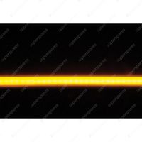 Narva Brand 12V Amber High Output Neon Tape Light - 1.2m Caravan RV