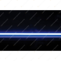 Narva Brand 12V Blue Side View Neon Tape Light - 1.2m for Caravan RV