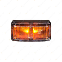 Narva LED Side Directional Indicator Amber w/ Black Base Clear Lens & Connector