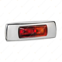 Narva 9-33V Surface Mount LED Side Marker Lamp With Chrome Cover and 0.5m Cable