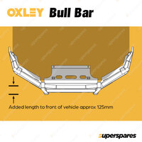 OXLEY Bull Bar Includes Tow Points & Fog Lights for Isuzu D-Max RG01 2020-On